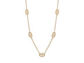 Collier sautoir maille marine Emotional doré