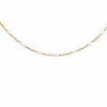 Collier argent 925 et résine colorée – 40 + 5 cm